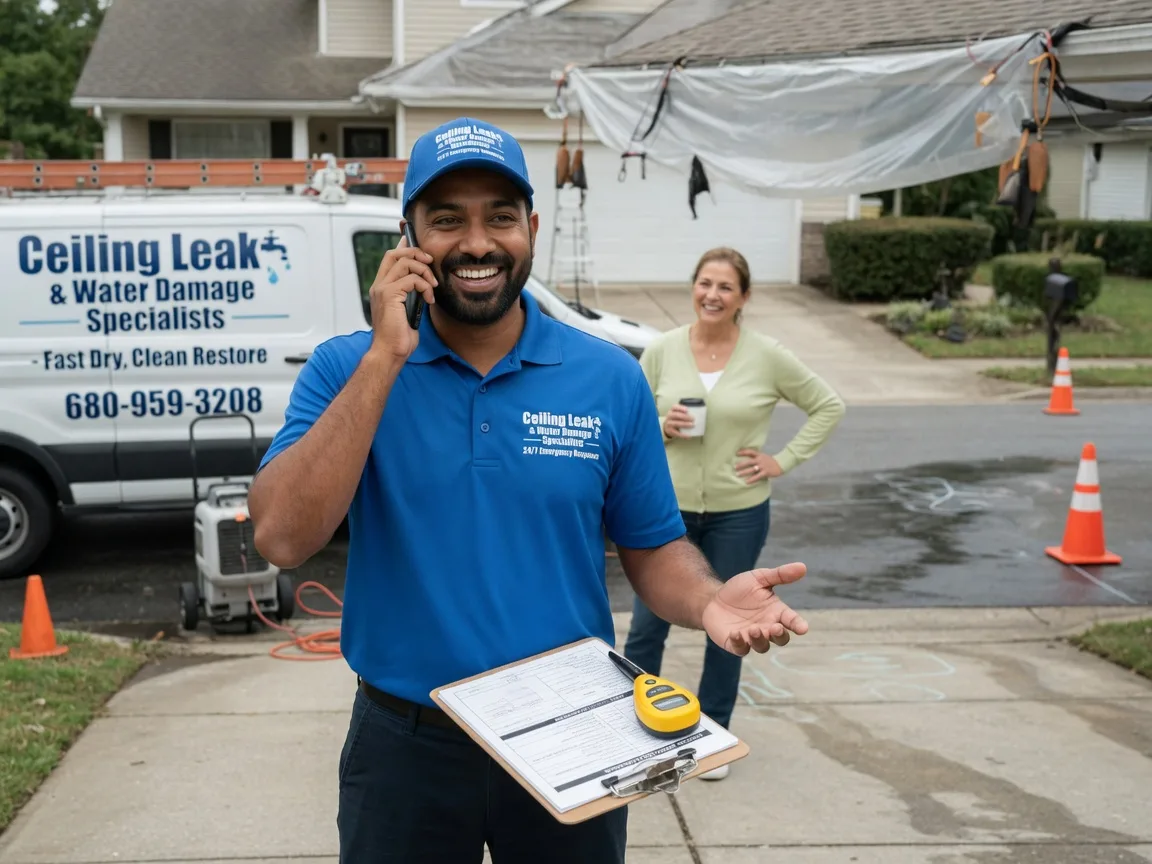 Ceiling Leak Cleanup Convent Station, NJ FAQs